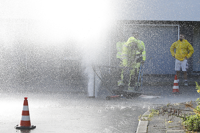 Franzisksuweg Rohrbruch